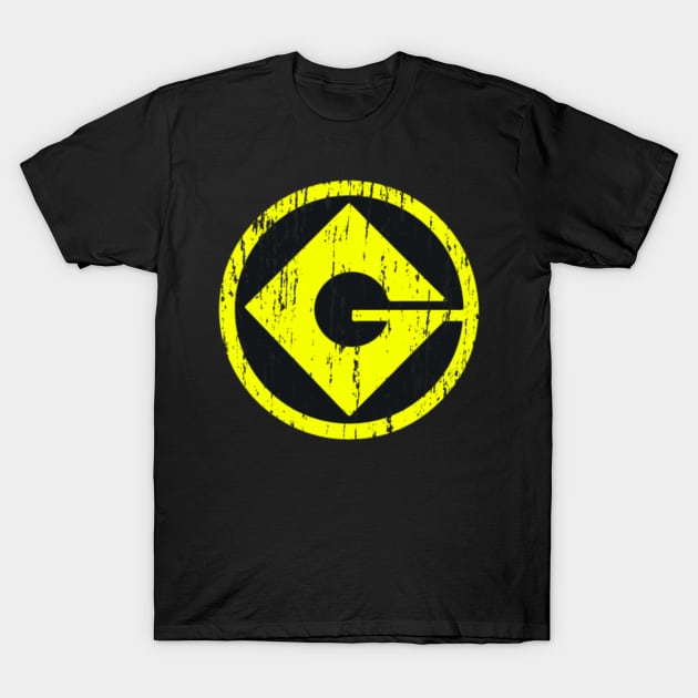 Gru Monogram distress T-Shirt by woodsman